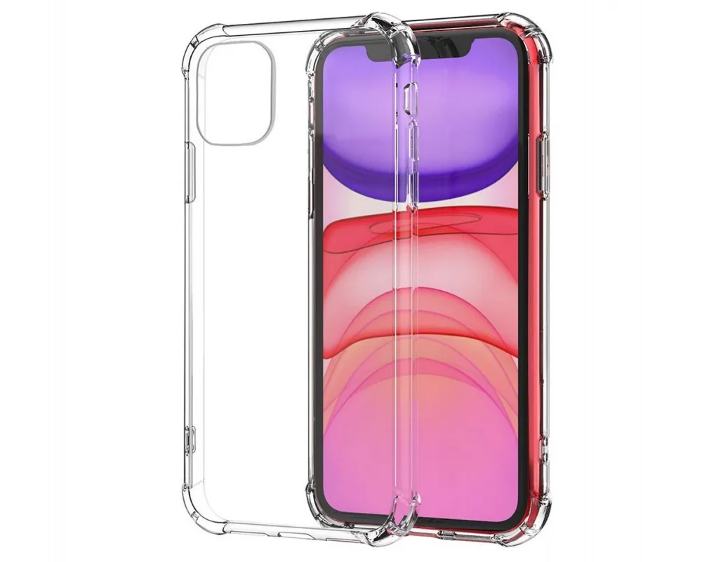 Clear Anti-Shock Tpu Gel case for Iphone 11 (6.1)