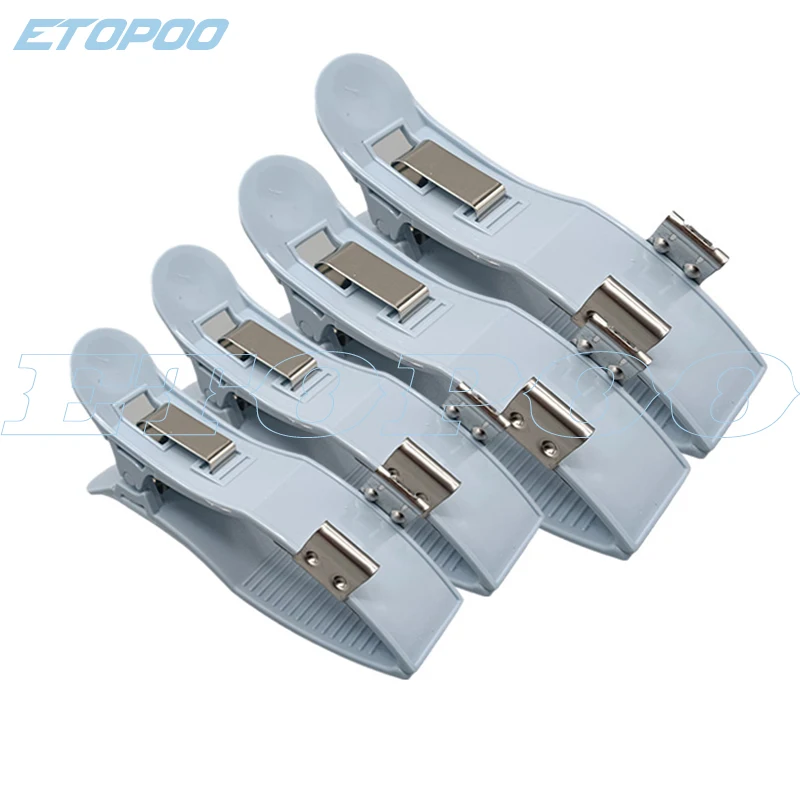 4pcs/Set ECG EKG Limb Clip Electrode for Adult or Children Pediatric Apply to BCI Bionet Biolight Contec Datex Edan GE Monitor