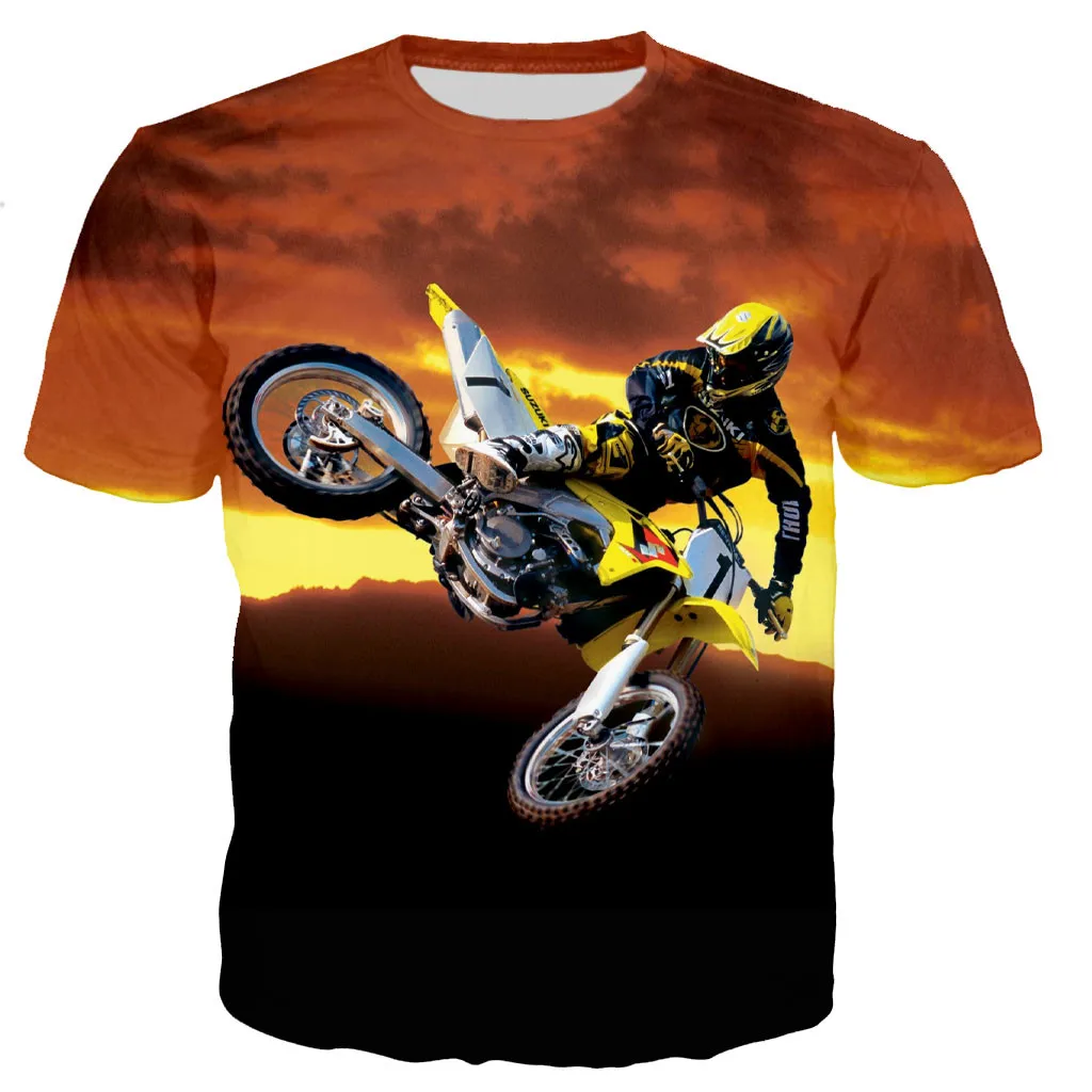 Motorcycle Motocross Men/women New Fashion Cool 3D Printed T-shirts Casual Harajuku Style Tshirt Streetwear Tops Dropshipping