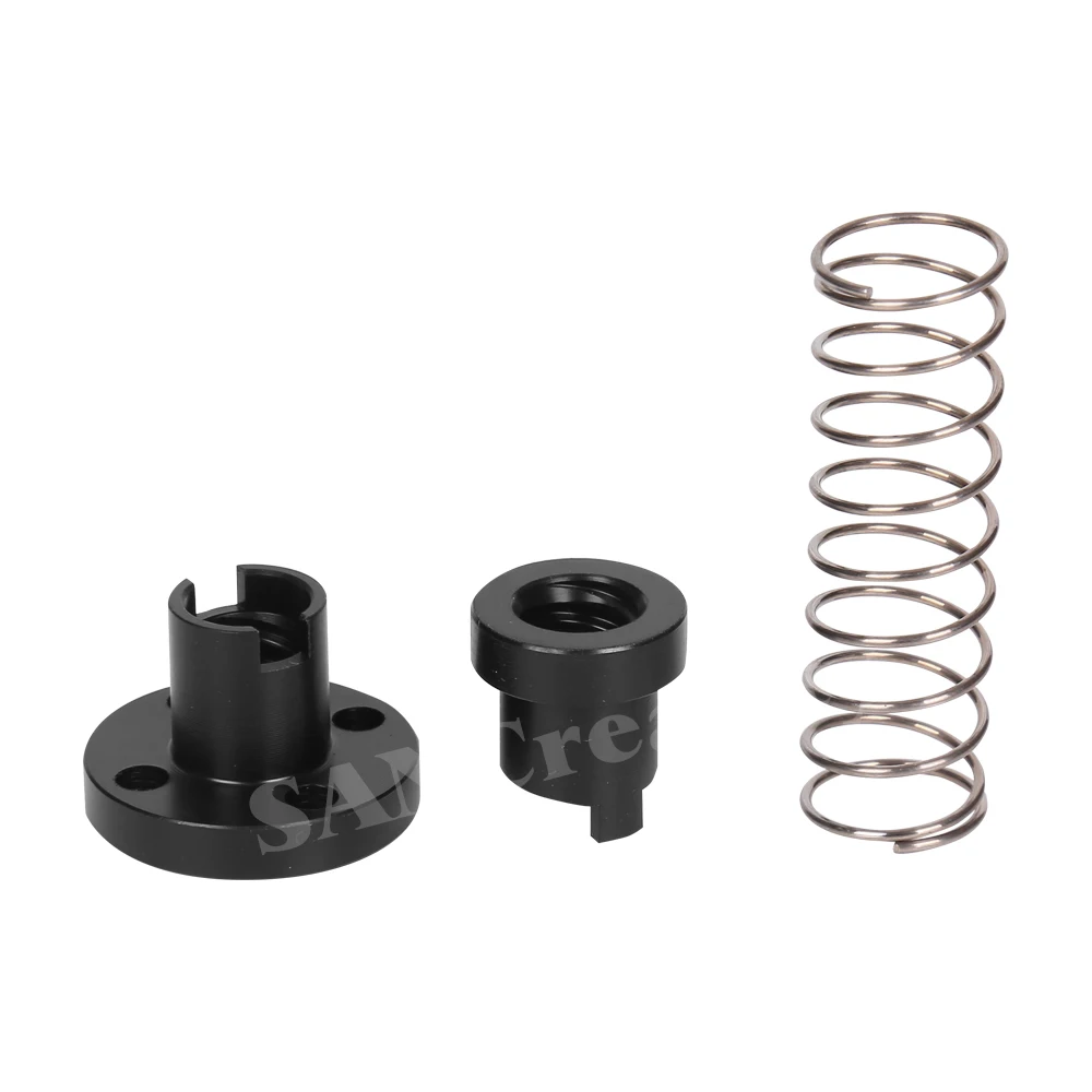 3D Printer T8 POM Anti Backlash Nuts For Lead 2mm / 4mm / 8mm Acme Threaded Rod Eliminate the gap Spring DIY CNC Accessories