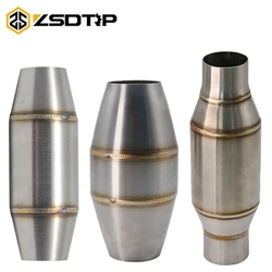 ZSDTRP Motorcycle Exhaust Pipe Muffler Catalyst Expansion Chamber For CRF RMZ DRZ YZF KXF CRF WRF WR YZ Pit Bike Exhaust