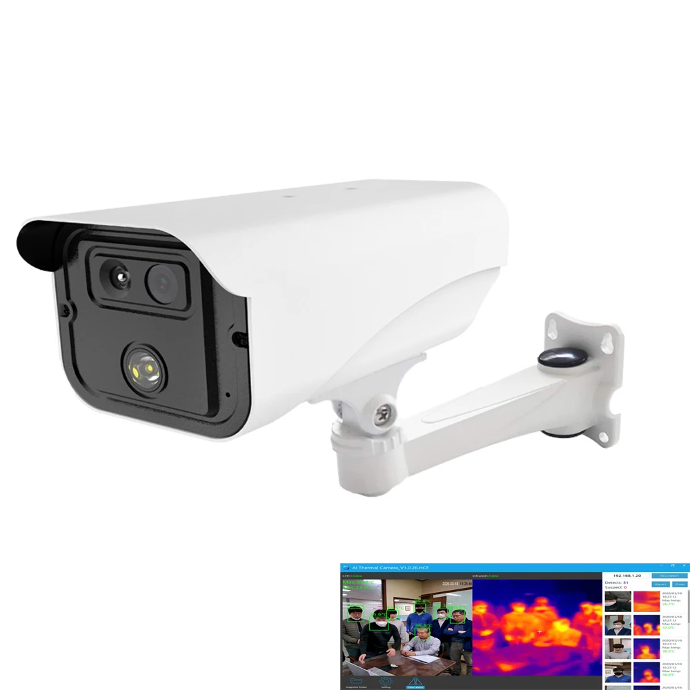 Thermal  Camera Thermal imaging Thermal Scanner  AI Temperature Screening Management System