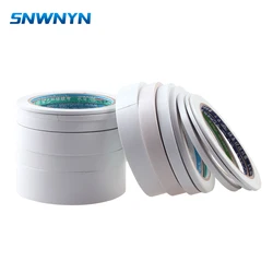 18M White Double Sided Tape Mounting Tape Ultra-thin Strong Adhesive Width 3mm 5mm 6mm 8mm 10mm 12mm 15mm 20mm 24mm 30mm 1 Roll