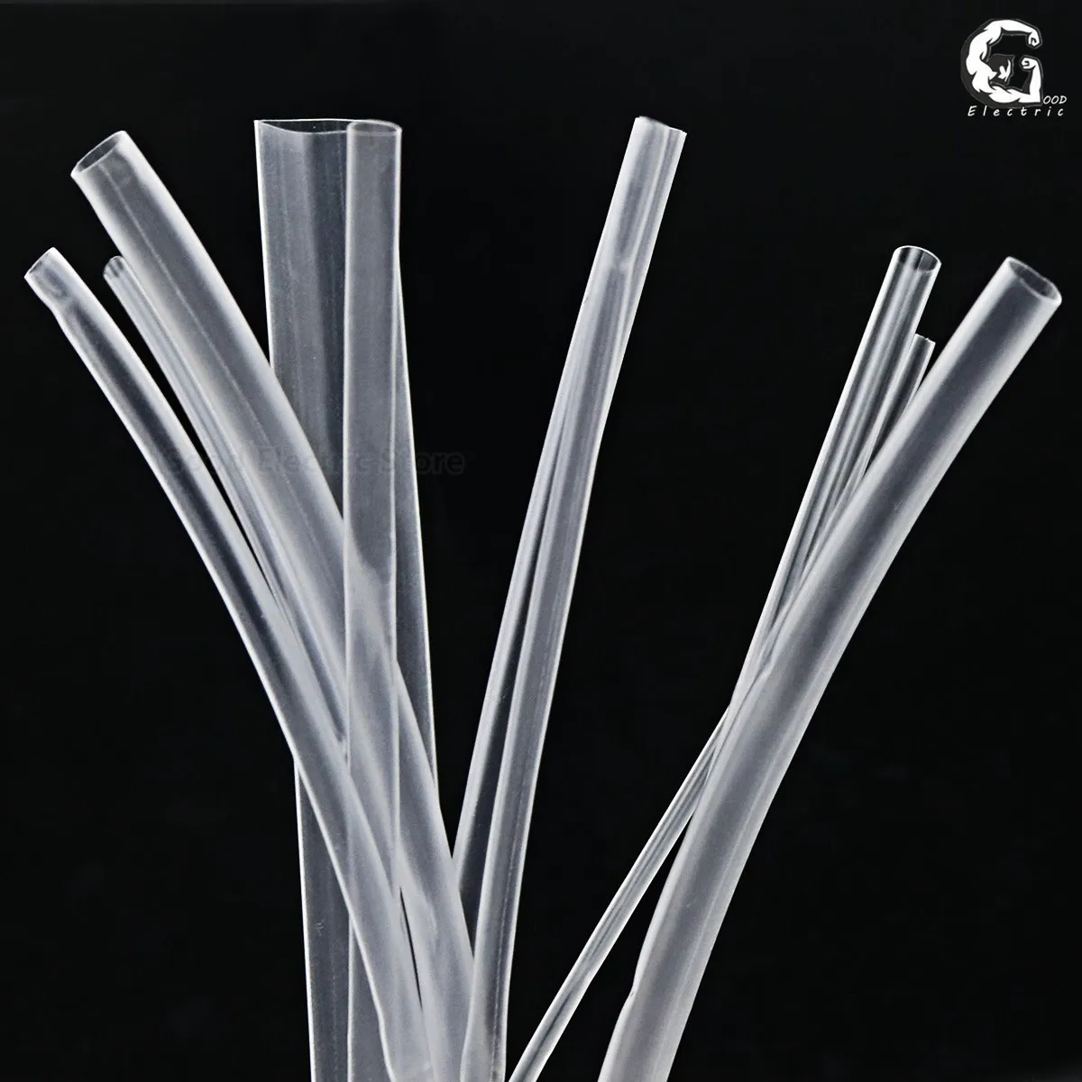 Transparent Clear 2:1 1mm 1.5mm 2mm 2.5mm 3mm 3.5mm 4mm 5mm 6mm 8mm Heat Shrink Tube Shrinkable Tubing Sleeving Wrap Wire kits