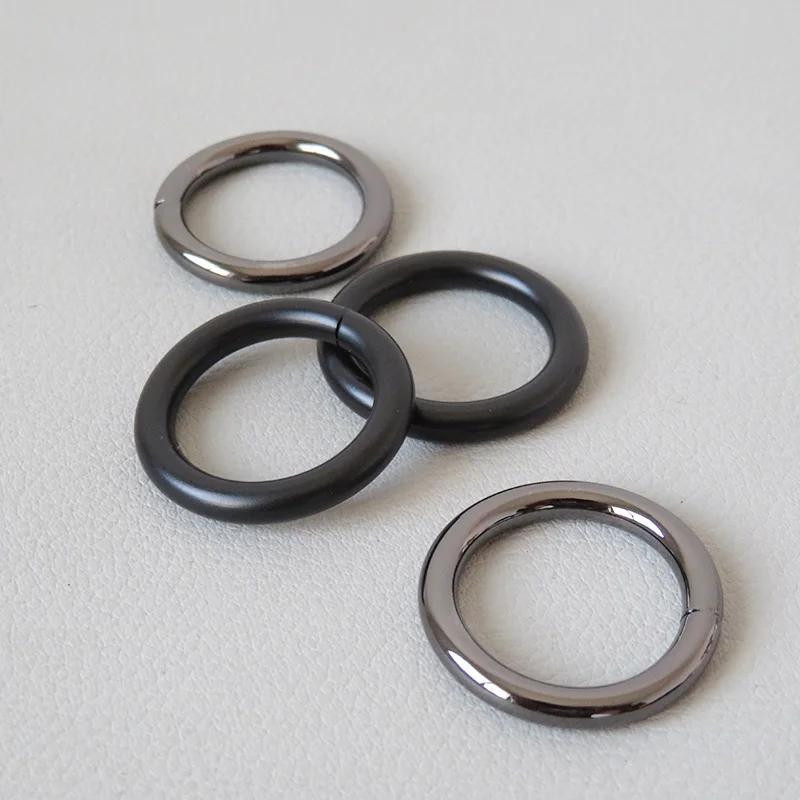 20Pcs Inner 20mm  Metal O Ring For Pet Dog Collar Harness Bag Straps Sewing Accessory Belt Loop Grament Clasp Buckle Hardware