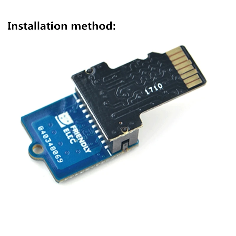 Module eMMC 8 Go/16 Go/32 Go/64 Go, adaptateur technologique, compatible avec Nanopi NEO4/Nanopi, MicroSD vers eMMC