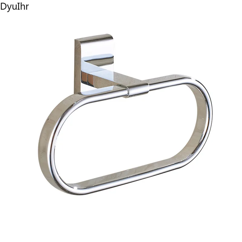 

Modern minimalist copper towel ring oval ring bathroom toilet towel hanging rod hotel home DyuIhr