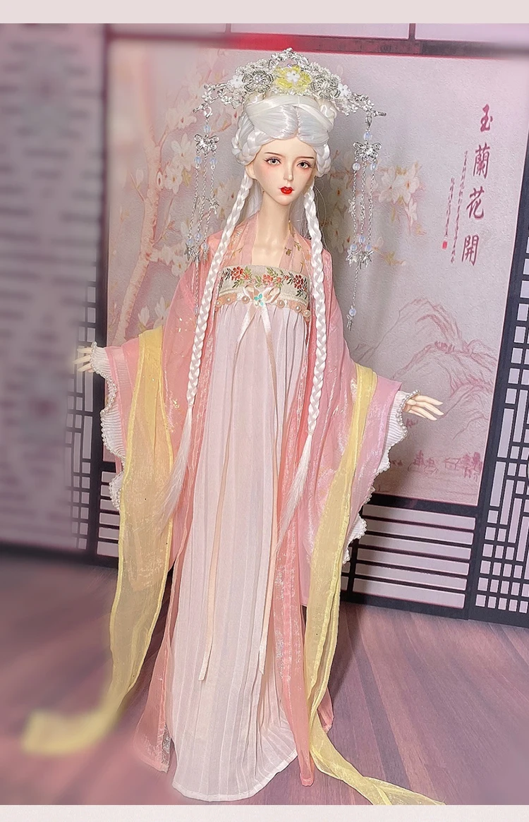 

Blyth 1/6 1/4 1/3 BJD Clothes Figure Doll Accessories Chinese Ancient Costume Hanfu Fairy Dress for BJD/SD YOSD MSD SD13 C0735