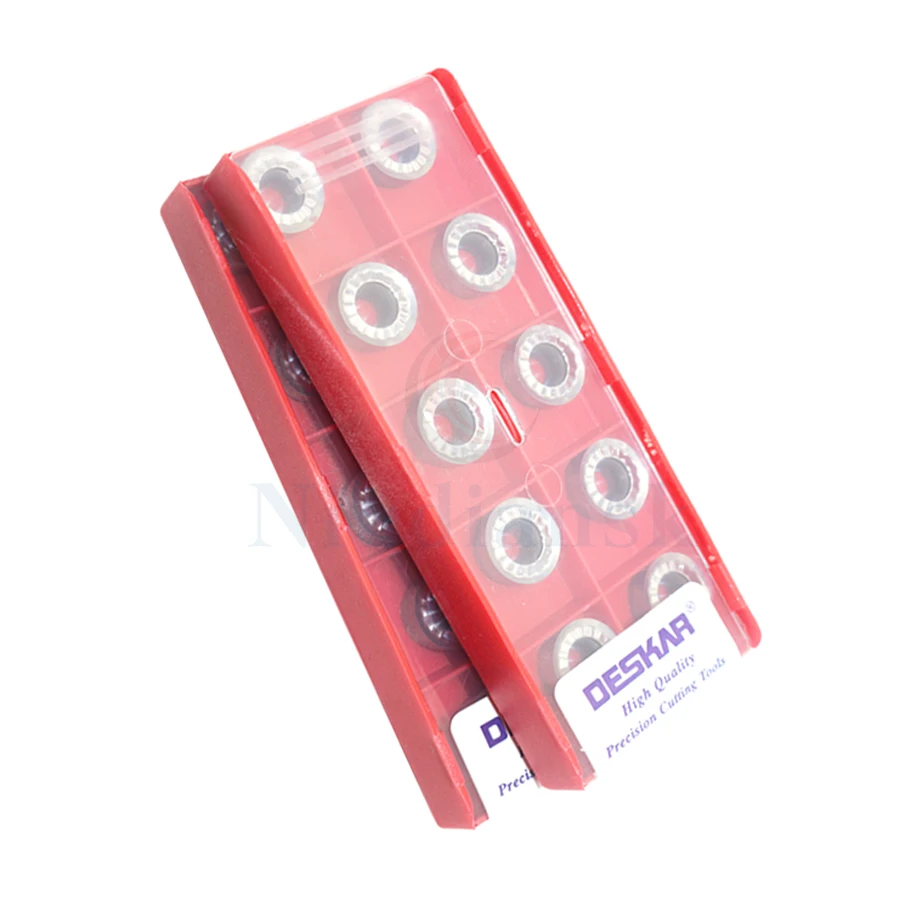 10PCS RCGT1003MO RCGT10T3MO RCGT1204MO-AL K10 In Lega di Carburo di Inserti Utensili CNC Tornio Utensile da Tornio, di Alluminio di Trasformazione E di Rame.