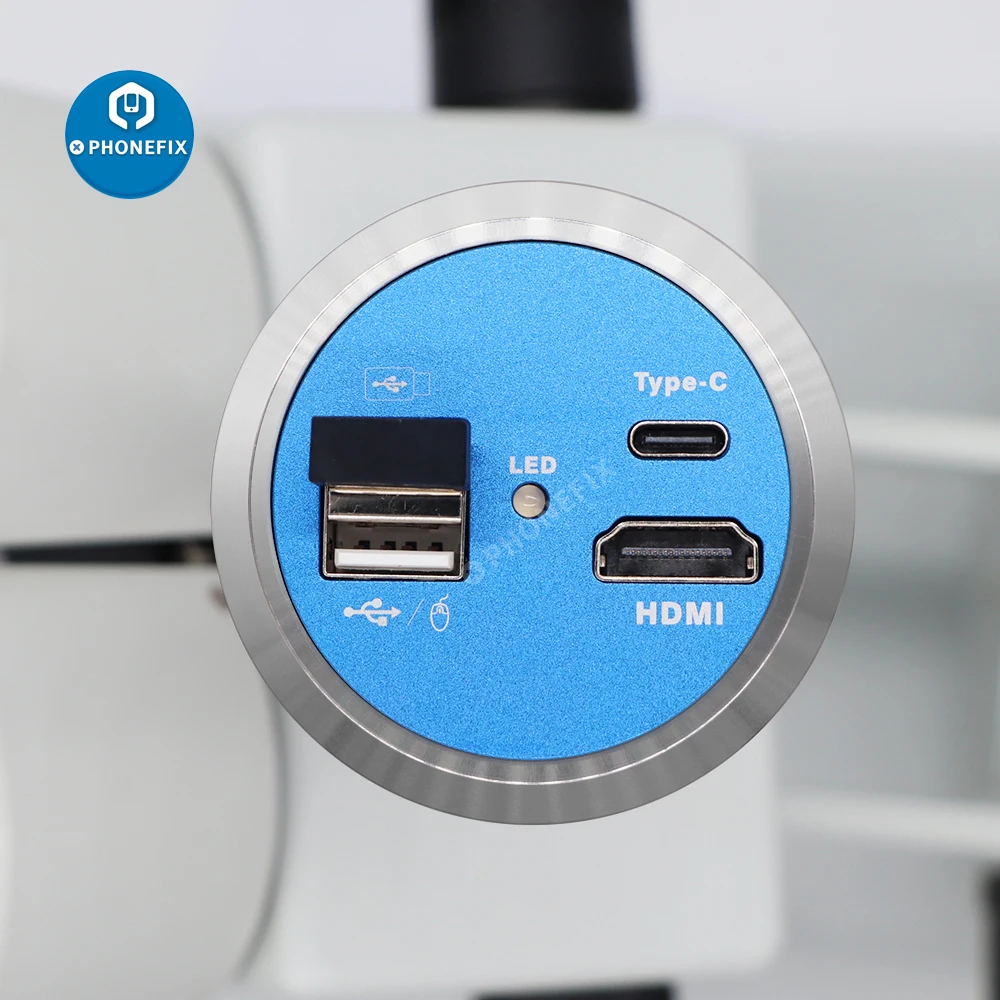 産業用デジタルカメラ三眼顕微鏡1080p hdmi 4k 2.0mp,携帯電話カメラ,pcb,はんだ付け,uディスクストレージカメラ