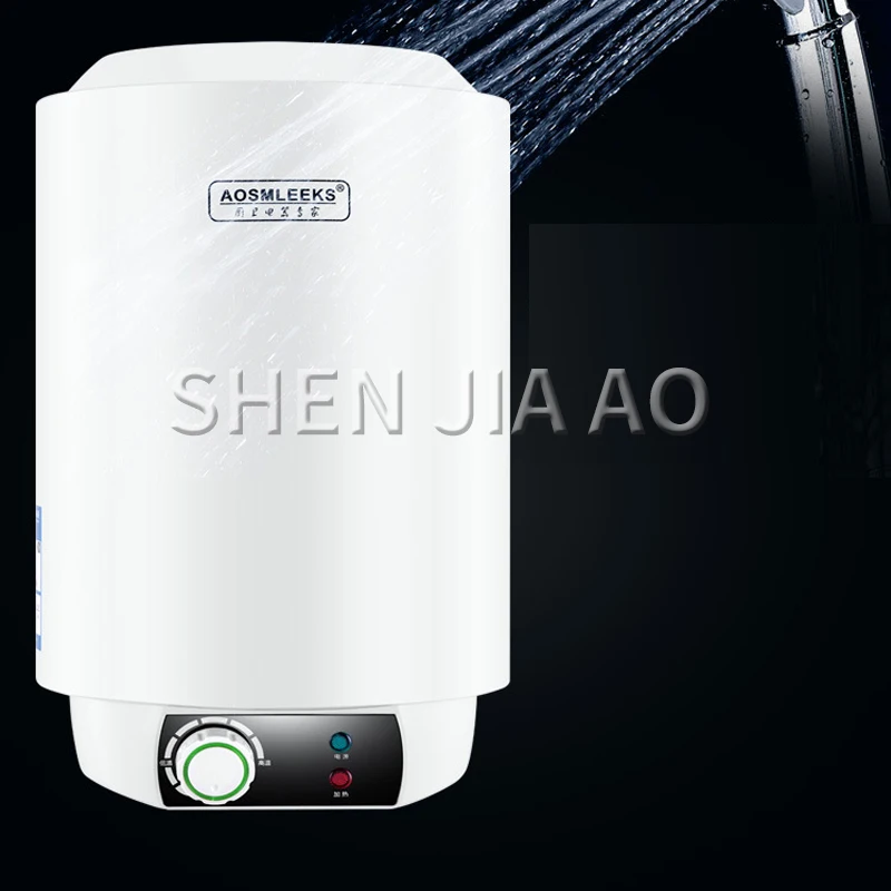 سخانات مياه كهربائية للمنزل والحمام ، مطبخ ، حمام ، تخزين ، جسم معدني ، 12 لتر ، تحكم تلقائي في درجة الحرارة