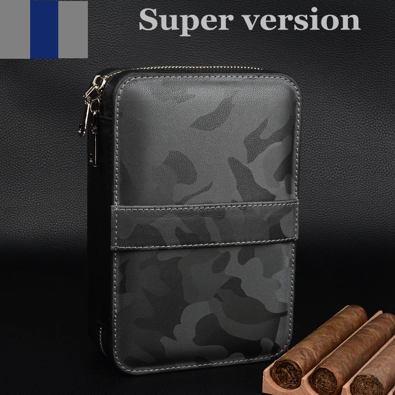 City Camouflage Cigar Travel Humidor Cool Gadgets Holder 2021 New Style Cigar Case Cuban Charuto Box Hab -  Can be customer-made