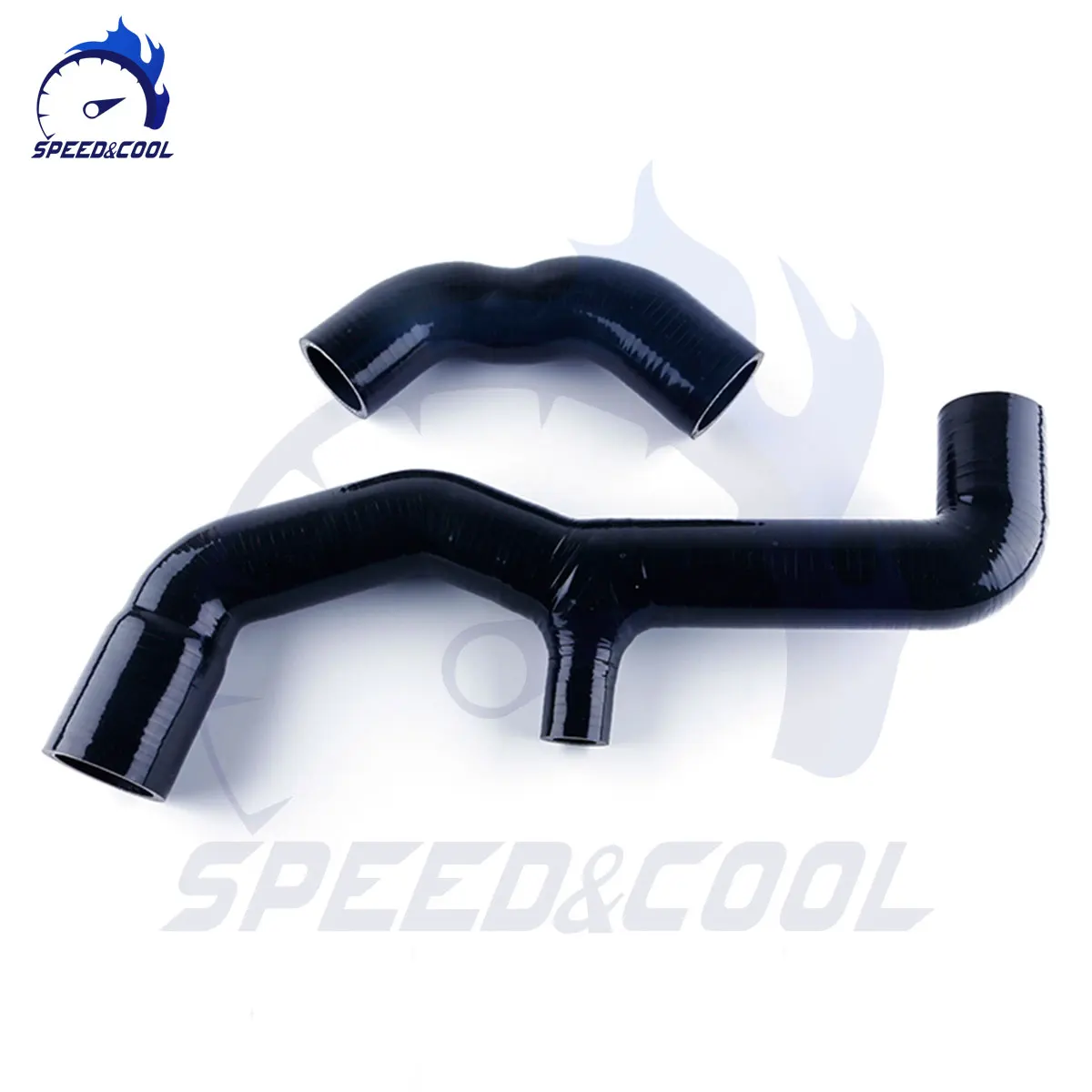 For 1989-1996 Renault 5 GT Turbo W/Boost Sensor Conn.& Air Bleed Silicone Intercooler Hose Pipe Kit