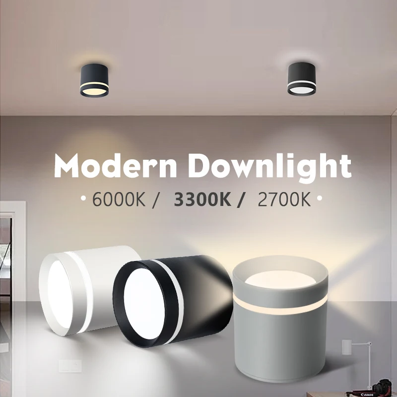 MARPOU Modern led downlight For living room 220V  18W downlights spot led Ceiling lamp Ceiling spots indoor lighting for home