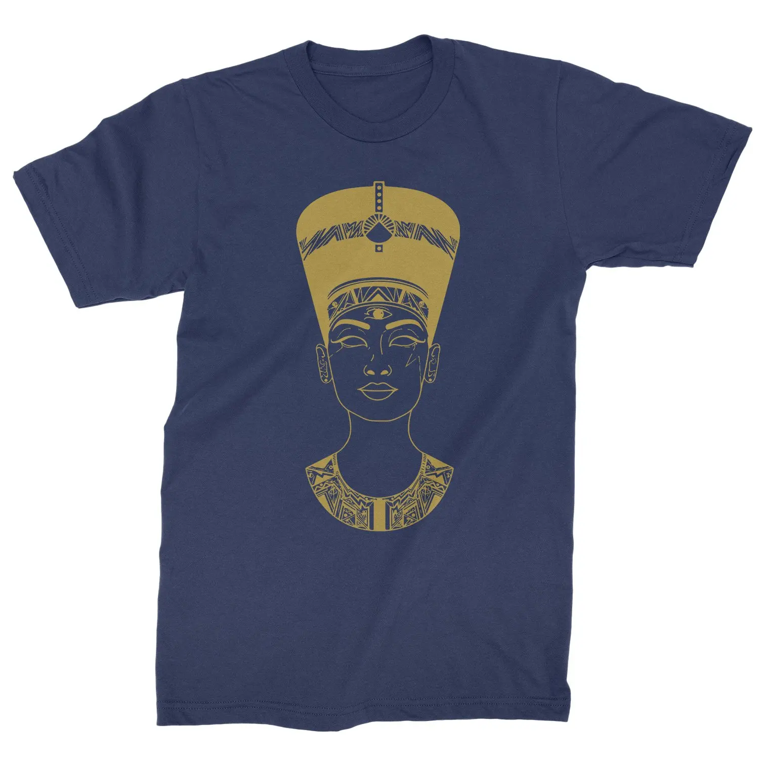 Nefertiti Egyptian Queen Men's T-Shirt Summer Cotton Short Sleeve O-Neck Unisex T Shirt New S-3XL