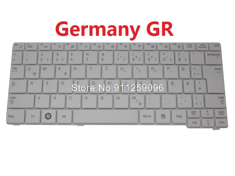 Keyboard For Samsung N100 N100S N100SP N102 N102S N102SP Germany GR Arabia AR Korea KR Czech CZ Hungary HU Germany GR