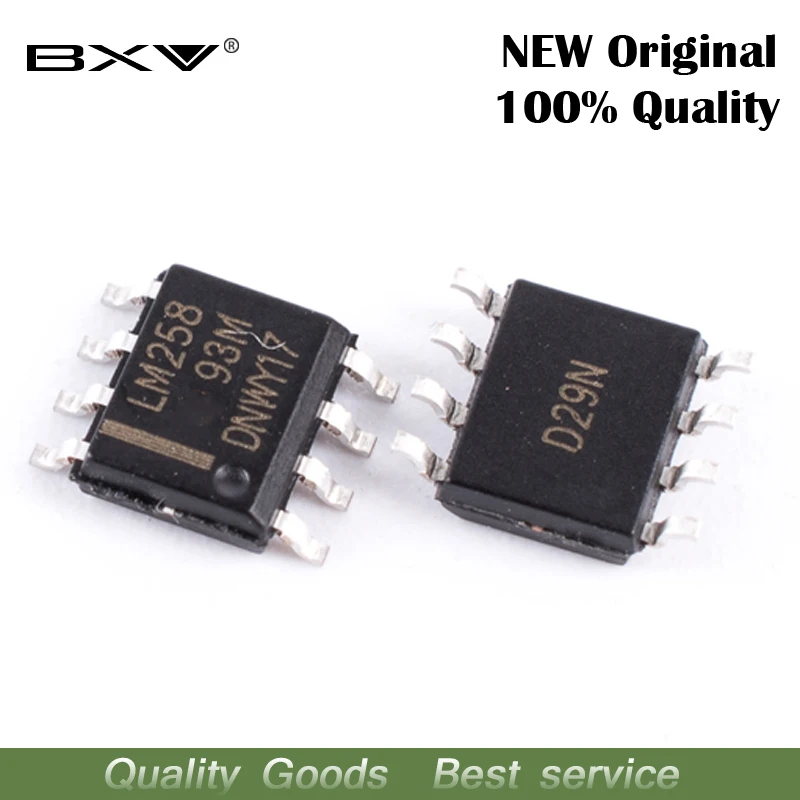 

10 шт. LM258DR SOP8 LM258 SOP 258DR SMD