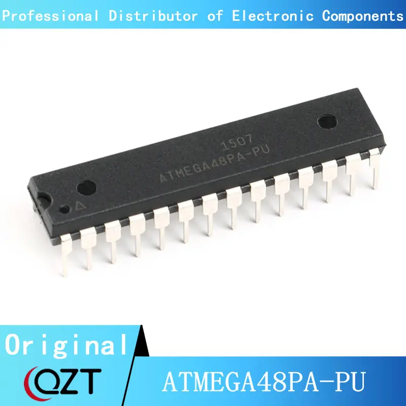 

10pcs/lot ATMEGA48PA-PU DIP ATMEGA48PA ATMEGA48 DIP-28 chip New spot