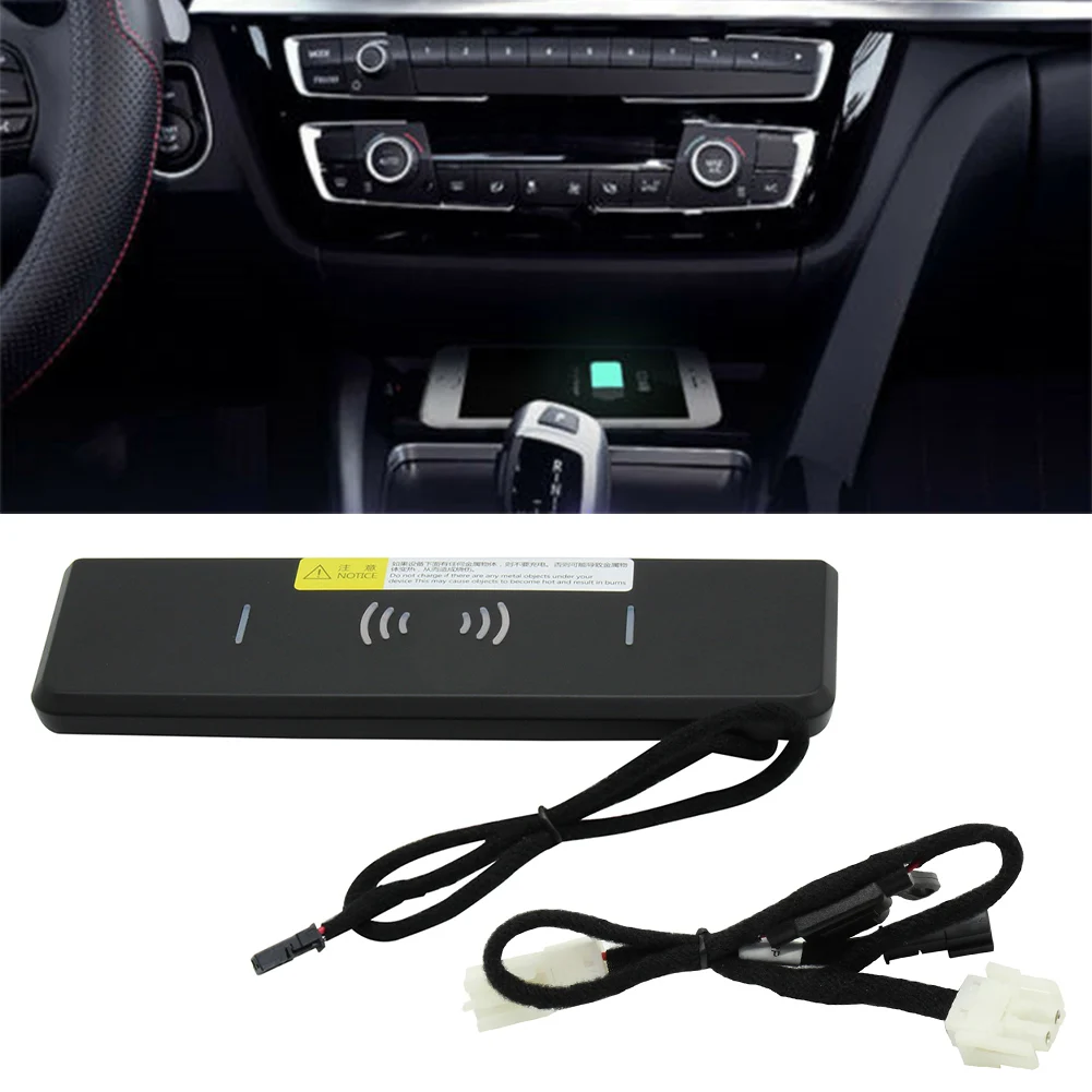 

Wireless Car Charger Wireless Phone Charging Pad For BMW F30 F31 3Series 316 318 320 328 330 340 i 2013 2014 2015 2016 2017 2018