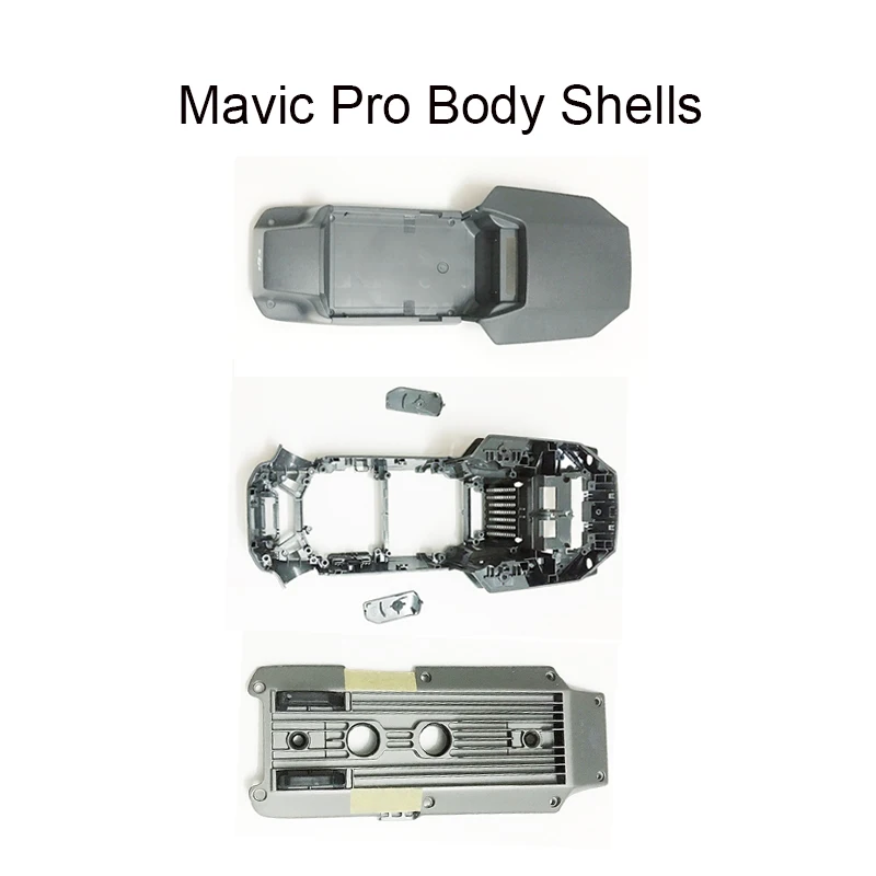 100% Genuine and for DJI Mavic Pro Upper Shell Middle Frame Bottom Shell with DJI Mavic Pro Drone Repair Parts