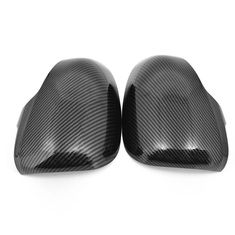 For TOYOTA PRIUS 30 ZVW30 2009-2013 car Rearview mirror cover trim, black carbon fibre Side Turn Signal Mirror Covers