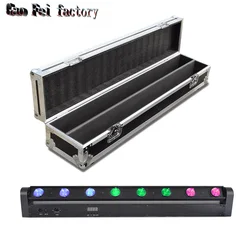 Availability Of The Flight Case 8X12W RGBW 4In1 Led Bar Moving Head Light With 10/38Chs Dmx Lyre Beam Dj Lights