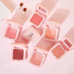 Blush Pallete Face Makeup Single Blusher Contour Peach Powder Long-lasting Natural Matte Blush Make Up Brighten Skin