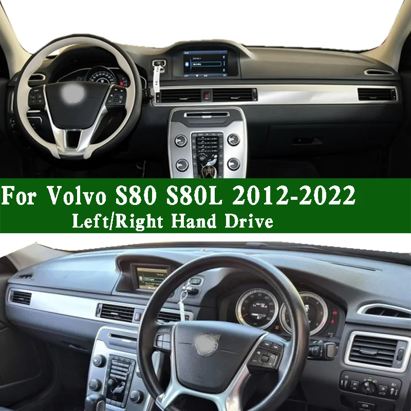 

Подходит к Volvo S80 S80L V70 XC70 III 135 T6 D4 T4 2012-2022, коврик для приборной панели, защитный коврик для приборной панели, коврик для приборной панели