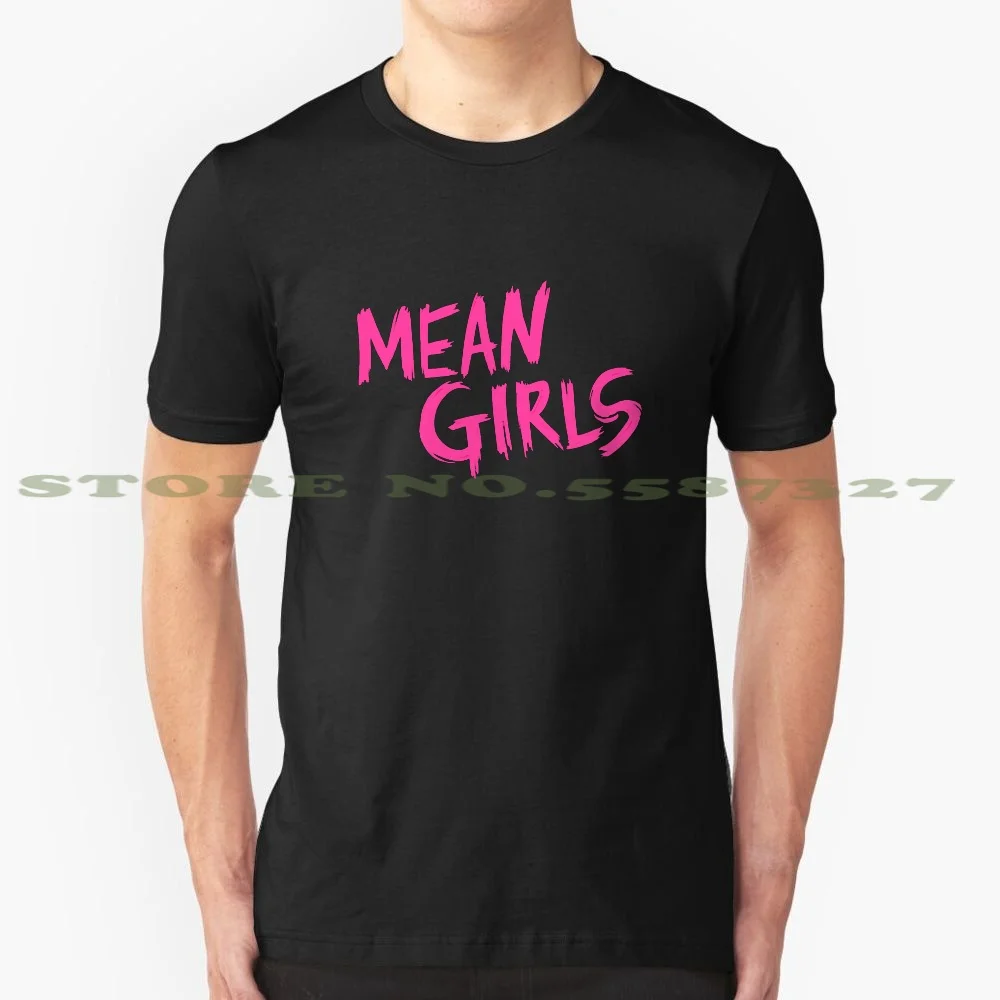 Mean Girls Broadway Logo 100% Cotton T-Shirt Mean Girls Broadway Mean Girls Musical Broadway Sitckers Theatre Kid Pink The