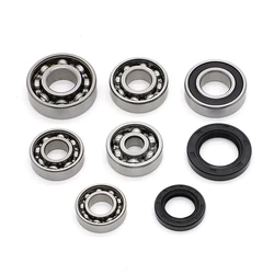 8x Rubber Sealed Ball Bearing Oil Seals For High Performance GY6 125/150cc Engine Transmissioin Case Bearings Scooter Parts