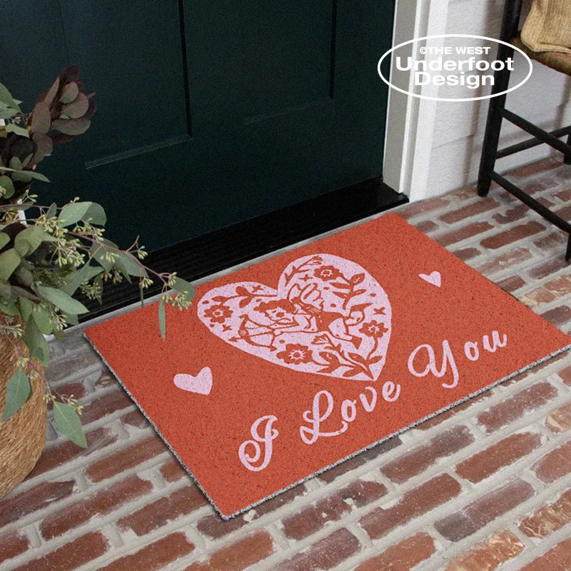 Pink Fashion Kitchen Mat Bath Mat Living Room Mat Entrance Door Mat Carpet Anti-slip Mat Cuttable Home Doormat Custom Mat Carpet