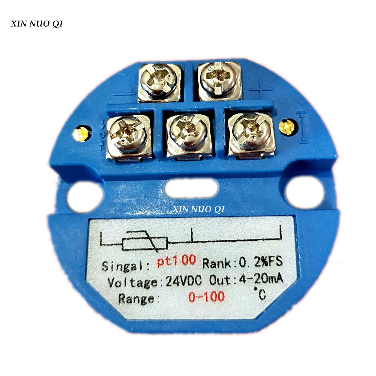 RTD PT100 SBW Temperature Sensor Meter Temperature Transmitter Isolated Detector Module 0~200 Degree 4-20MA