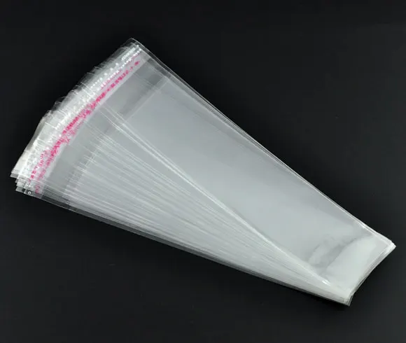 DoreenBeads 200PCs Autoadesivi Liberi della Guarnizione di Plastica Sacchetti di Più dimensioni Sacchetti Trasparenti Perle di Imballaggio dei monili Del Sacchetto del Commercio All'ingrosso