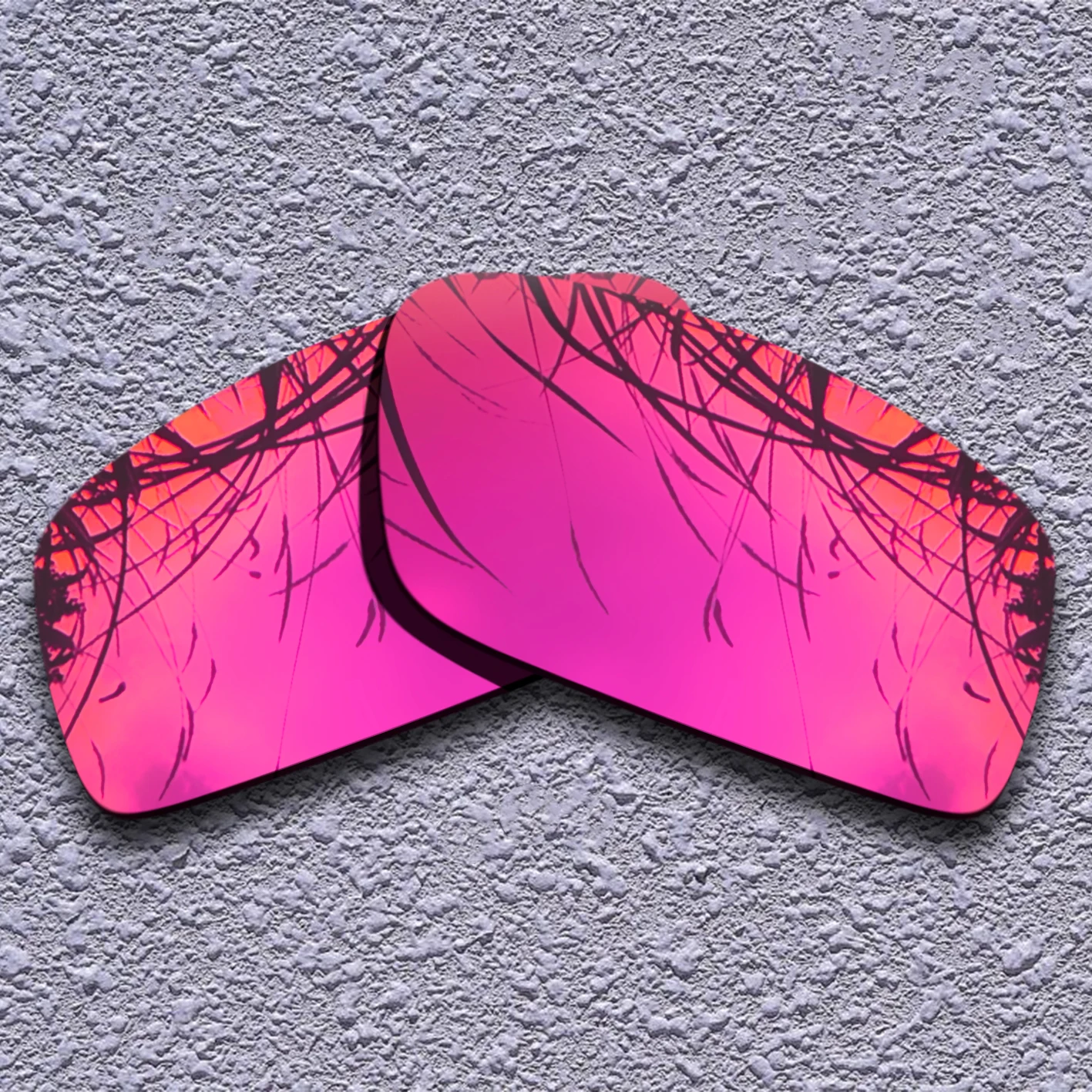 

Purple Red Polarized Replacement Lenses for Twitch Sunglasses