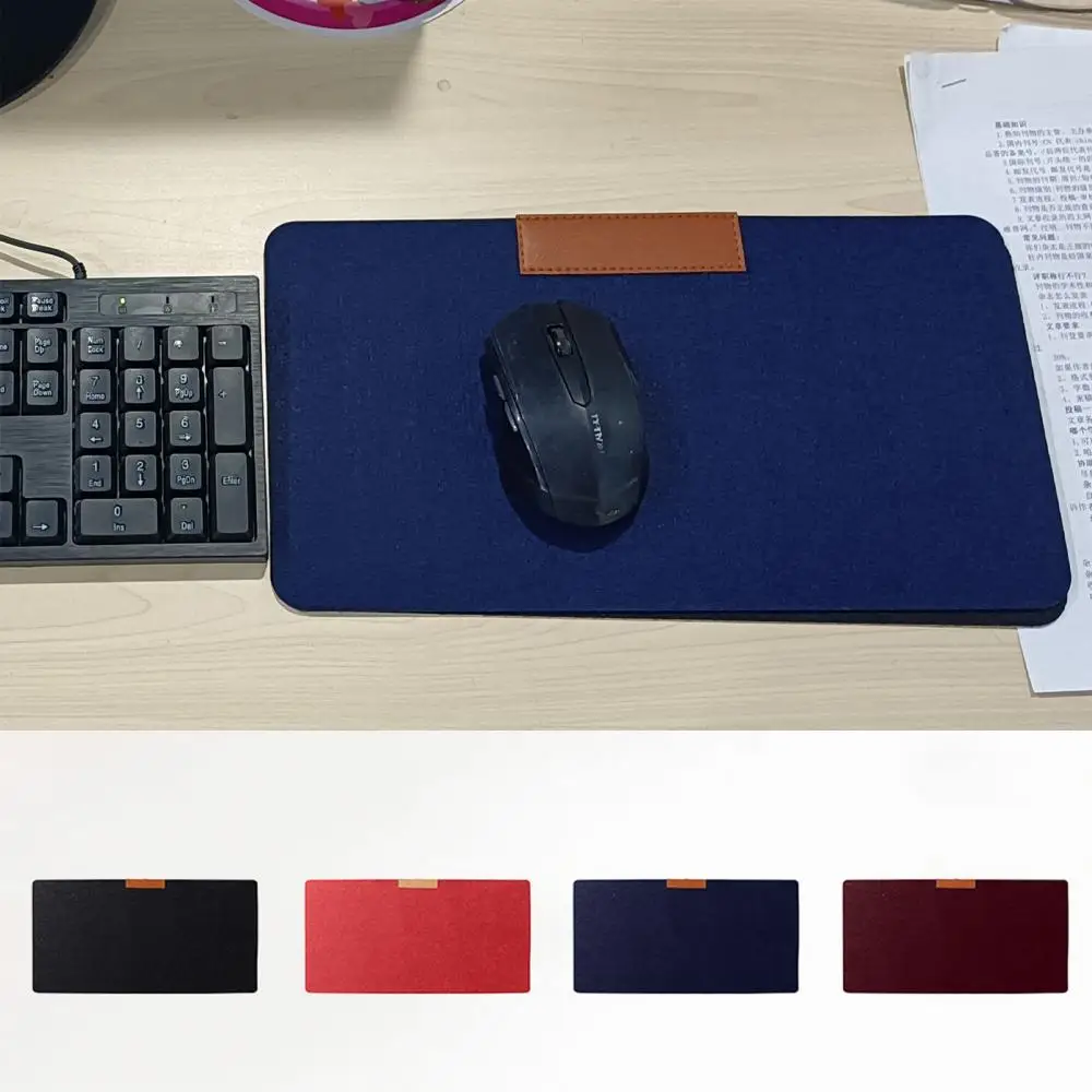 Multi-Functional ขนาดใหญ่ Felt Gaming Mouse Pad โต๊ะทำงานแล็ปท็อปแป้นพิมพ์