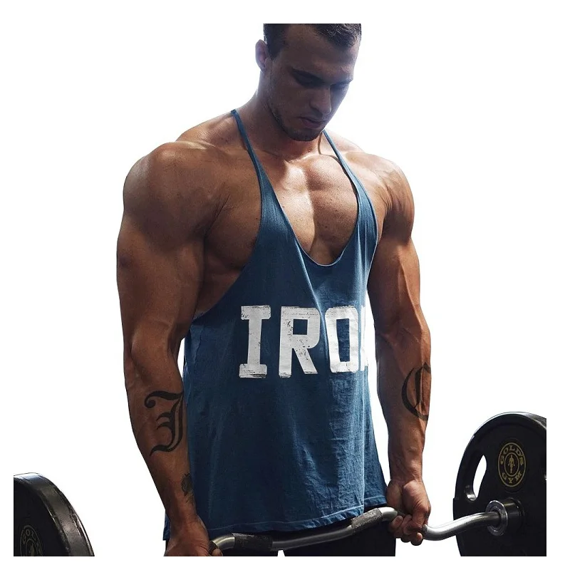 Gym Tank Top Men Fitness Clothing Mens Bodybuilding Tank Tops Summer Gym Clothing for Male Sleeveless Vest Shirts Plus Size