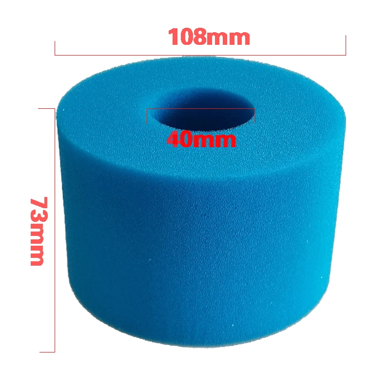 2 PCS For Intex Pure Spa Reusable Washable Foam Hot Tub Filter Cartridge S1 Type