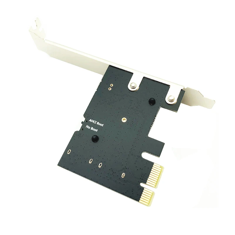 NEW Chia Mining Riser SATA PCI-E Adapter 2 Ports SATA 3.0 to PCIe x1 Expansion Card PCI Express SATA Controller with Boot Button