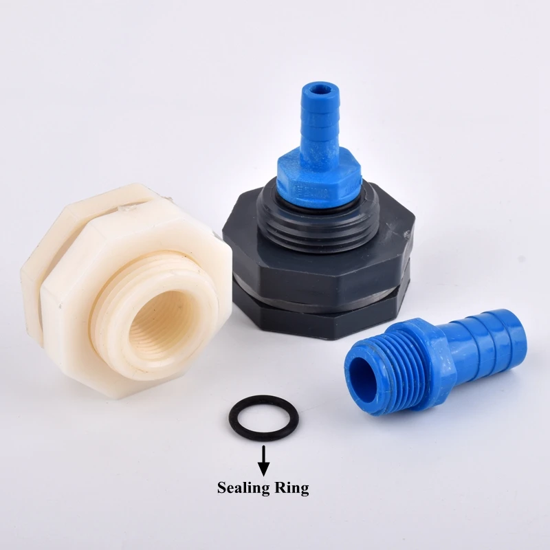 ABS/PVC Pagoda Direct Water Tank Hose Connector Set Garden Drip Irrigation Pipe Joint Aquarium Fish Tank Supplies 1/2