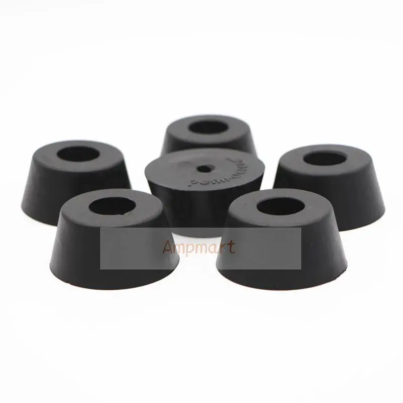 4pc black rubber anti-skid foot pad table and chair furniture foot pad floor protection pad  43mmX19mm