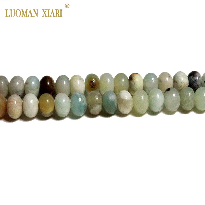 Fine AAA 100% Natural Wheels Round Stone Beads Agate Rose Quartz Lapis lazuli Tiger eye For Jewelry Making DIY Bracelet Necklace