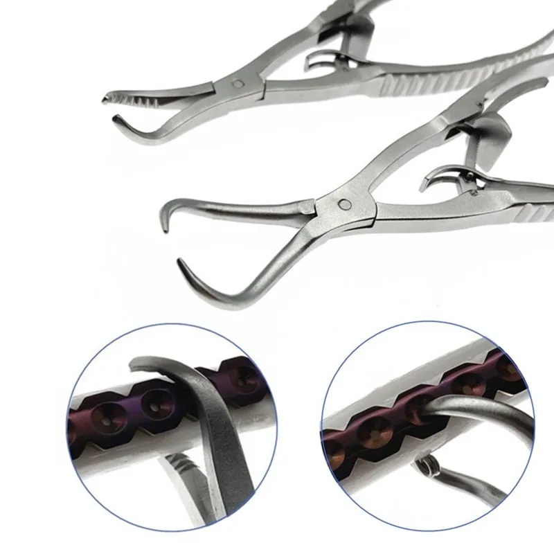 Orthopedic Self-locking fixed pliers stainless steel Bone holding forceps Orthopedic instrument