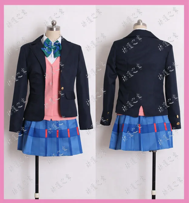 Lovelive Love Live Cosplay Costume Kousaka Honoka Minami Kotori Ayase Eli Tojo Nozomi Nishikino Maki School Uniform Skirt Suit