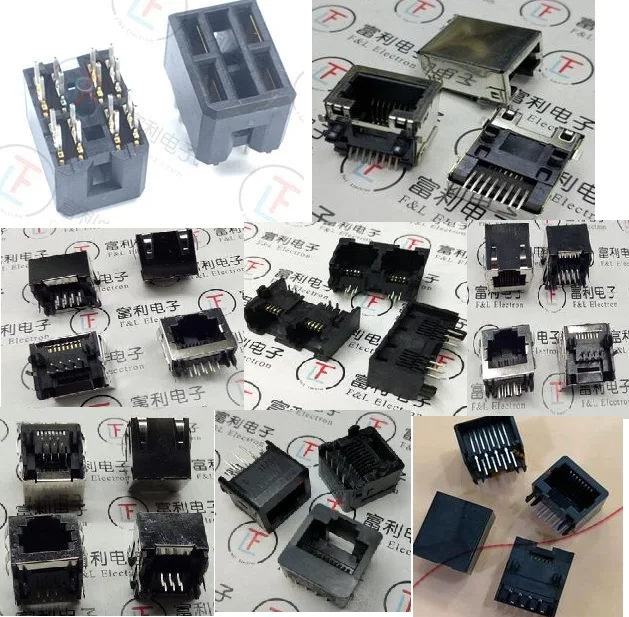 5PCS RJ45 network port Connector   10028916-4455P00LF   95622-4881   43202-8104      44661-1011  67171-2001