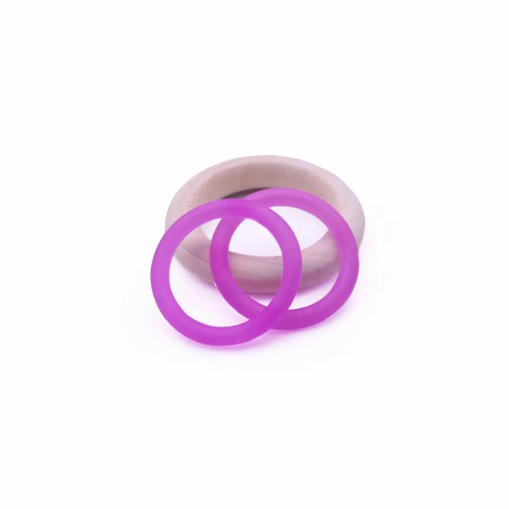 30 Stück transparenter, klarer Silikon-Schnullerring MAM-Adapter O-Ring in Lebensmittelqualität – Detail 17