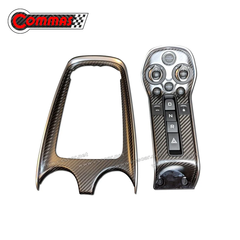 

High Quality Matte Dry Carbon Car Interior Kit for Mclaren 540c 570s OEM Style Instrument Panel Central Control Gear Decoration