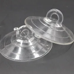 1Pcs/Pack 85MM Super big Space Capsule Cat Litter Sucker Clear Suction Cup Sucker Pads for Window Wall Hook Hanger