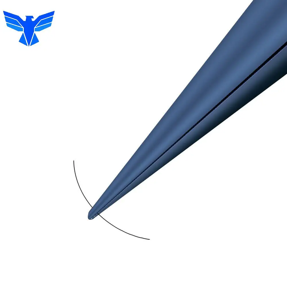 Mechanic Titanium Alloy Non-magnetic High Hardness Aviation Ultra-precise Step Structure Tweezers Phone Ic Bga Chip Repair Tools