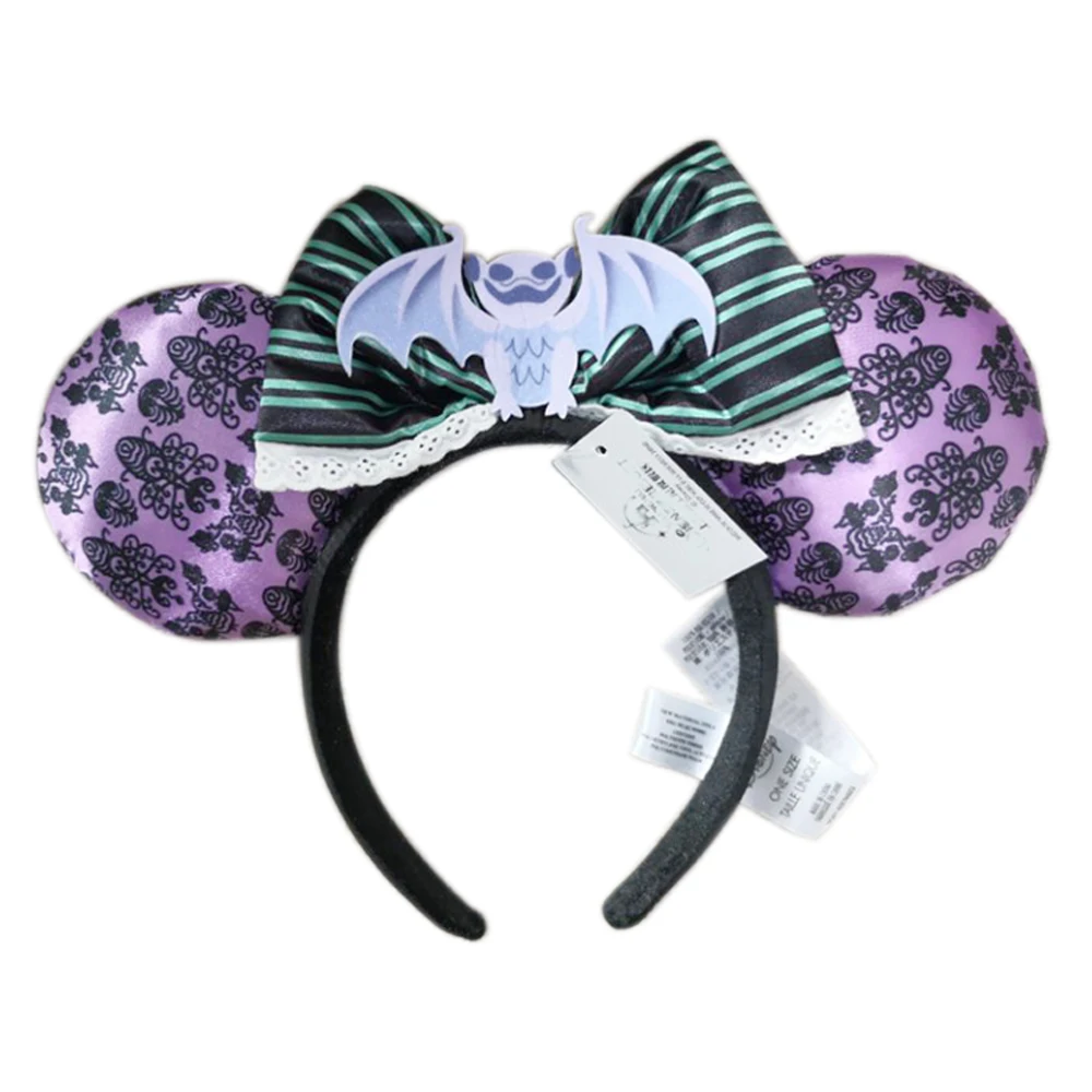 Disney Hair Bows Ears Headband Holiday party Blue fairy Bows Hairband EARS COSTUME Headband Cosplay Plush Adult/Kids Gift