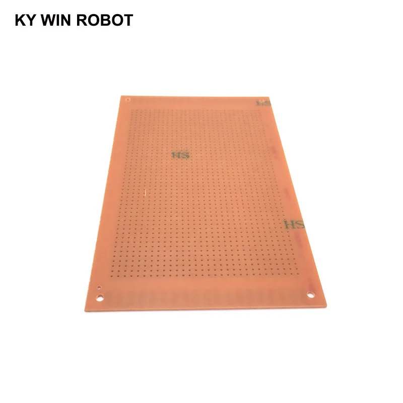 1 sztuk DIY 9*15CM jednostronna PCB uniwersalna matryca eksperymentalna płytka drukowana pojedynczy ciągły otwór cztery otwory 9x15CM dla Arduino — zdjęcie 3